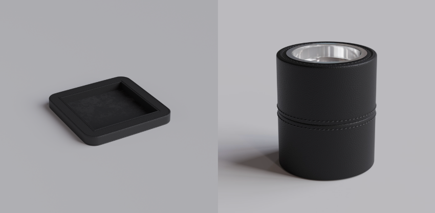 Tray + Medkhan (Black - أسود)