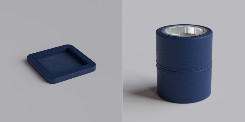 Tray + Medkhan (Blue - أزرق)